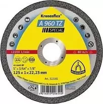 Abrazyvinis pjovimo diskas Klingspor A 960 TZ Special; 125x1 mm; 25 vnt.