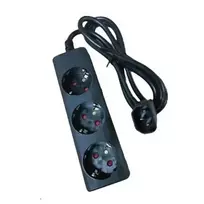 Eaton | Eaton Output cable IEC-Schuko 10A C14 - 3x Schuko-Box | 1010081 | Sockets quantity 3