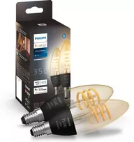 Philips Hue E14 WA 4,6W kaitinimo žvakė, 2 pak