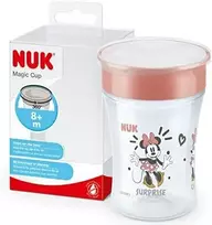 NUK Puodelis Disney Minnie Mouse magic Cup 230ml raudona