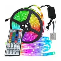 RGB 5m LED juostos komplektas 12V hermetiška IP65