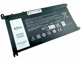 Dowellon Dell akumuliatorius WDX0R Inspiron 5568 / 7368 3690 mAh