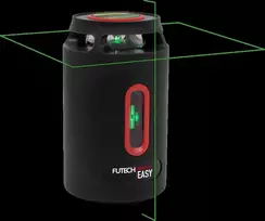 Lazerinis matuoklis Futech 360°, žalias