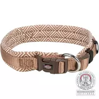 TRIXIE Premium antkaklis, platus su neoprenu L 49-55cm/25mm, šv. deim./karamelė