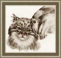 Beldizart (Nutrauktas) Kryželiu siuvinėjimo rinkinys "Meilės sezonas" 29.5x30.3 cm S/DZH041