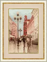 Beldizart (Nutrauktas) Kryželiu siuvinėjimo rinkinys "Arbat" 30.3x21.3 cm S/GM013
