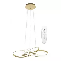 70W 3000-6000K LED Šviestuvas Aukso spalvos su nuotolinio valdymo pulteliu