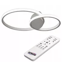 60W LED šviestuvas su nuotoliniu valdymu Baltas