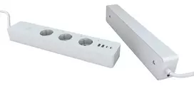 Išmanusis Wi-Fi ilgiklis, 3680W, su energijos matavimu, USB A + USB C, TUYA / Smart Life, WOOX