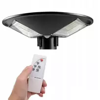 150W Gatvės šviestuvas su saulės baterija ir judesio davikliu IP65 5000K