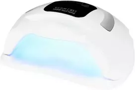 Activeshop Nagų lempa UV LED Glow S1 168W Baltas Sidabrinis