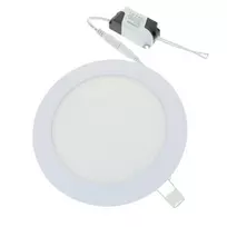 12W 3000K LED panelė apvali Šilta balta šviesa