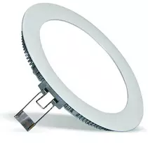 15W LED Panelė 3000K Apvali Šilta Balta Šviesa