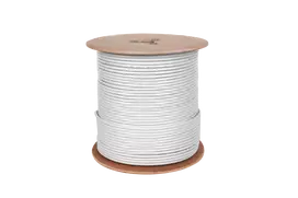 Cabletech Koaksialinis kabelis F690BV Balta ritė 305 m