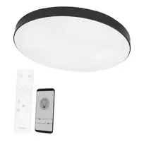 Tope Lighting Lubinis juodas LED šviestuvas "BOLTON" 60W