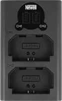 Dviejų kanalų įkroviklis Newell DL-USB-C NP-FZ100