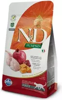 FARMINA N&D PUMPKIN - CAT Dry Quail&Pomegranate ADULT 300g