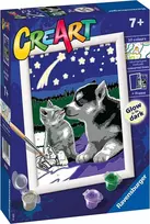 CreArt vaikams Spalvinimo knyga: Draugai amžinai 202126 RAVENSBURGER tapyba pagal skaičius