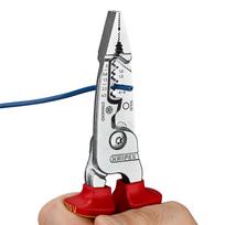 Replės elektrikams VDE 1000V daugiafunkcinės 200mm 13 76 200 ME KNIPEX