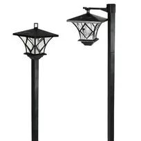 LED sodo šviestuvas su saulės baterija 138cm