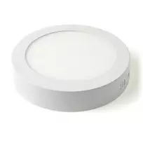 12 W 4000K Virštinkinė LED Panelė Apvali Natūrali šviesa