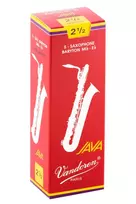 Liežuvėlis baritono saksofonui Vandoren Java Raudona SR3425R Nr. 2.5