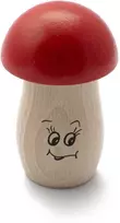 Grybo formos barškutis Rohema Mushroom Shaker Medium Pitch (raudonas)