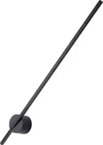 Maxlight 8,4W LED sieninis šviestuvas SPIDER, juodas, 3000K, IP44
