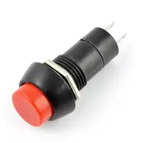 1829# Oem Jungiklis ON-OFF apvalus 250V/1A - raudonas