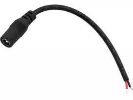 70-680# Oem DC lizdas 2.1 / 5.5 su 15cm kabeliu