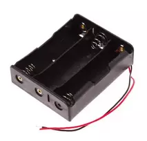 Oem Laikiklis elementams 3x18650 su laidais