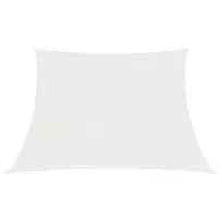 Uždanga nuo saulės, baltos spalvos, 3/4x2m, HDPE, 160g/m²