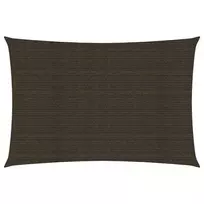 Uždanga nuo saulės, rudos spalvos, 2x4,5m, HDPE, 160g/m²