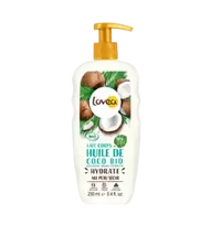 LOVEA KŪNO PIENELIS SU KOKOSO ALIEJUMI , 250 ml