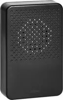 Orno Dzwonek Vieno tono laidinis elektroninis durų skambutis LARK MAXI AC, 230V, juodas