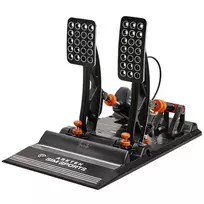 „Asetek SimSports Invicta Sim Racing“ akceleratoriaus ir stabdžių pedalas