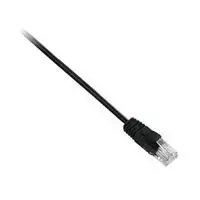 V7 CAT6 Ethernet Juodas UTP 1M