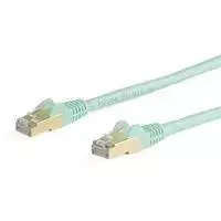 StarTech STARTECH.COM 7 m CAT6A- Ethernet - Kabelis - Trkis - RJ45- Ethernet - Kabelis - Snagless - STP- Kabelis - Kupfer - 10- Gbit Netzwerkkabel