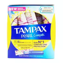Tampax Pearl Regular Buffer tamponai 18 vnt