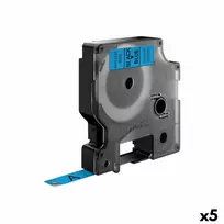 Dymo S0720710 (juoda mėlyna) D1 tipo juosta