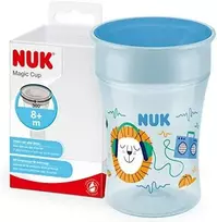 NUK Puodelis do nauki picia Magic Cup 360°-krawędź do picia 230ml mėlyna