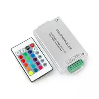 70-962# Oem LED RGB juostos valdiklis su IR nuotolinio valdymo pulteliu - 20 mygtukų