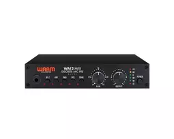 Warm Audio Šiltas garsas wa12 mkii juodas - mikrofono pirminis stiprintuvas