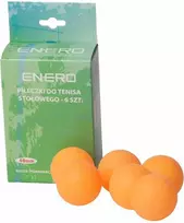 stalo teniso kamuoliukai enero 6 vnt oranžiniai