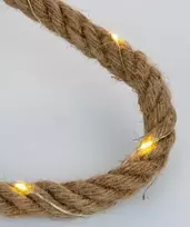 Saska Garden Led virvė su saulės baterija, 8 m.