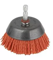 WOLFCRAFT NAILONINIS ŠEPETĖLIS 65mm Sviesto BOTAS 6mm