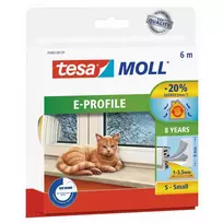 Uszczelka Guminis sandarinimo profilis e 6m: 9mm, baltas (h0546322)