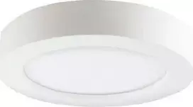 Lubinis šviestuvas Orno CITY LED 18W, įleidžiamas šviestuvas, paviršinis, apvalus, 1500lm, 3000K, baltas, su integruotu LED maitinimo šaltiniu