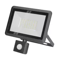 Orno FARO S LED prožektorius su PIR 50W, 4000lm, IP44, 4000K, aliuminis + stiklas