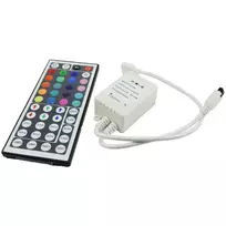 6A RGB juostos valdiklis 72W, IR pultelis, (44 mygtukai)